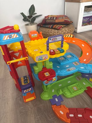 Garaje Parking VTech Tuc Tuc + rampa