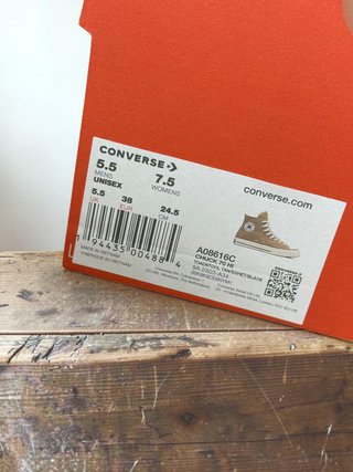 Converse Marrón Mostaza