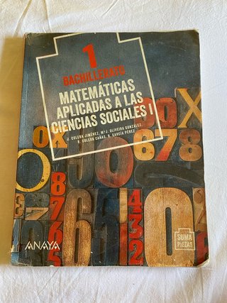 Matemáticas aplicadas a las ciencias sociales I...