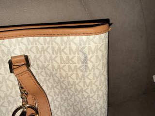 Borsa Michael Kors Beige/Marrone