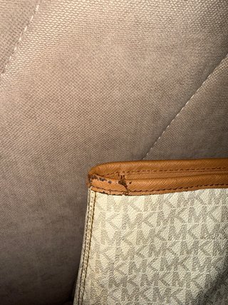 Borsa Michael Kors Beige/Marrone