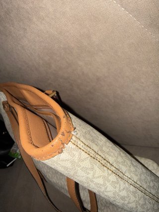 Borsa Michael Kors Beige/Marrone
