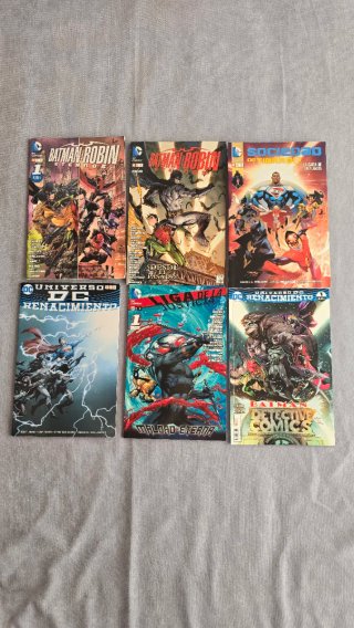 Lote 6 comics