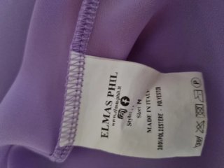 Camicia donna ELMAS PHIL viola taglia M