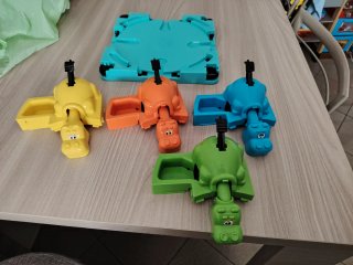 Gioco acchiappa ippopotami Hasbro