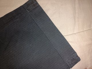 Pantaloncini donna gessati neri