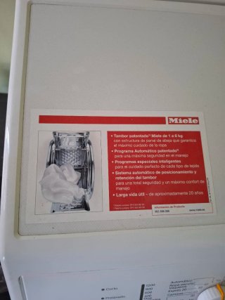 Lavadora Miele Softronic W 668F
