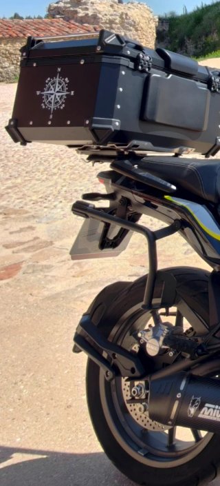 Porta alforjas SHAD para moto TRK 502