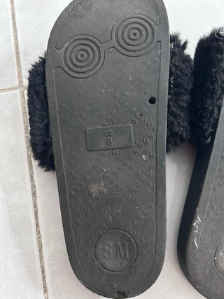 Zapatillas de casa Steve Madden negras