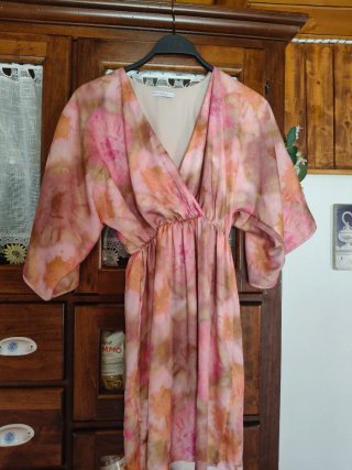 Abito kimono tie-dye taglia unica