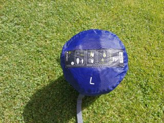 Saco de dormir azul Decathlon