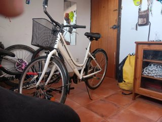 Bicicleta paseo 26 Fairway con cesta