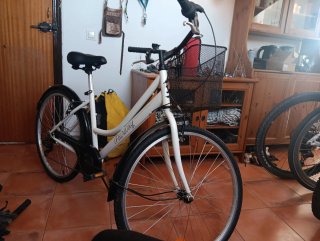 Bicicleta paseo 26 Fairway con cesta