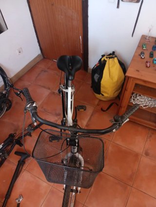 Bicicleta paseo 26 Fairway con cesta