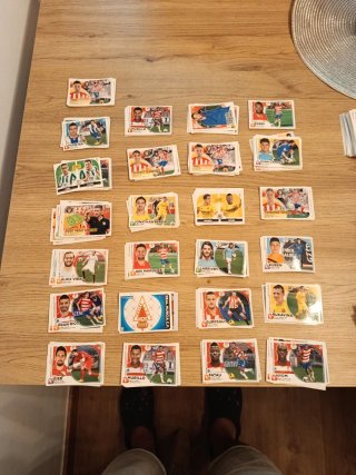 Lote 250 cromos Panini Liga 14-15 Pac