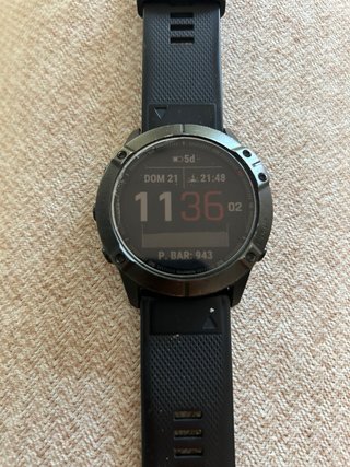 Garmin Fenix 6X Pro Negro/Plata