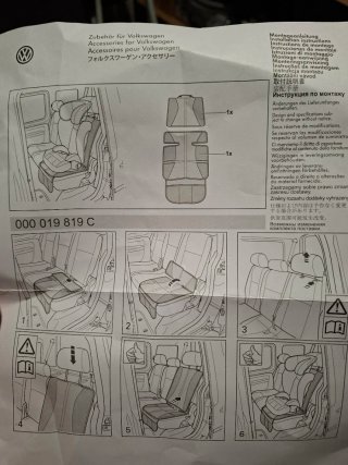 Funda protectora asiento VW