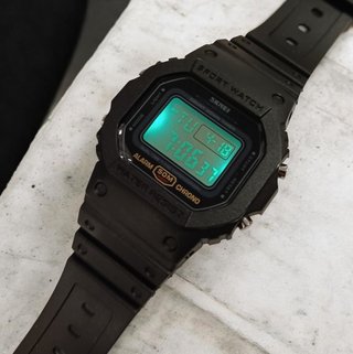 Reloj Digital Militar LCD Personalizada Azul