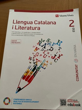 Llengua Catalana i Literatura, 2 ESO, edició pe...