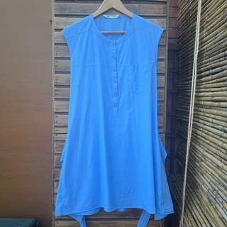 Vestido camisero Zara algodón T/M