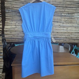 Vestido camisero Zara algodón T/M