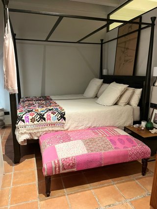 Banqueta Patchwork Vintage