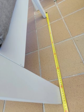 Conjunto sofás y mesa exterior