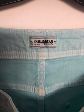 Pantalón verano turquesa