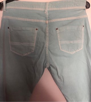 Pantalón verano turquesa