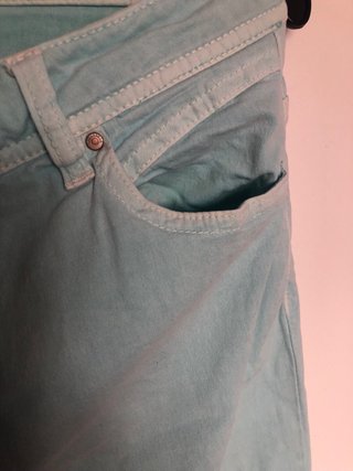 Pantalón verano turquesa