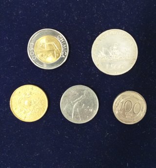 Lotto monete in lire da collezione