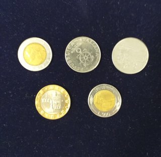 Lotto monete in lire da collezione