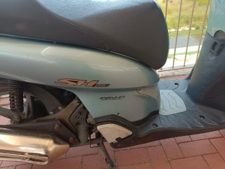 Moto Honda SH 125i Scooter Azul/Gris