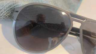 Gafas de sol Bulgari negras y grises