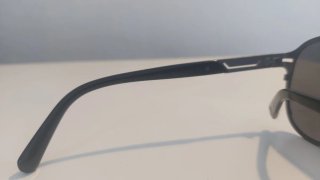 Gafas de sol Bulgari negras y grises