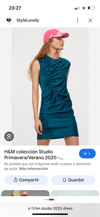 Vestido H&M Studio Talla 34