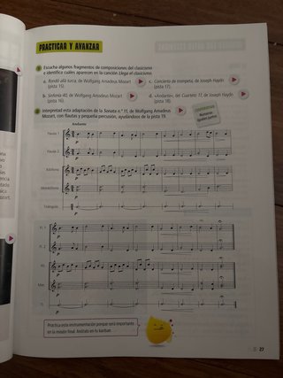 Libro Música y Danza 6º Primaria Edelvives
