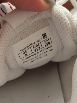 Zapatillas Fila Blancas t.35'5