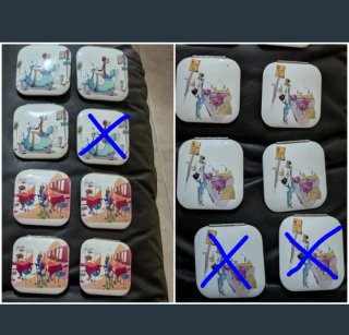 11 espejos de bolso