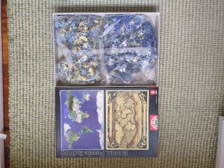 Puzzle Educa 2x1000 Mapamundi