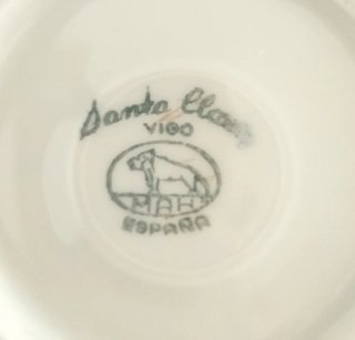 Juego Café Vintage Santa Clara Porcelana