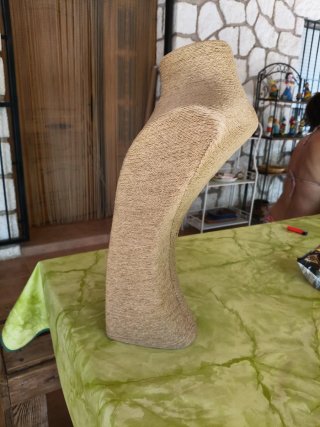 Busto para joyería de cuerda