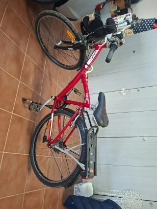 Bicicleta Paseo Mujer Roja