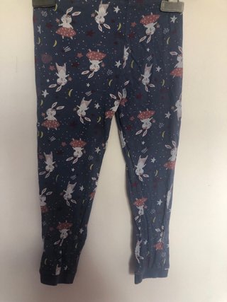 Leggings niña talla 110 con conejitos