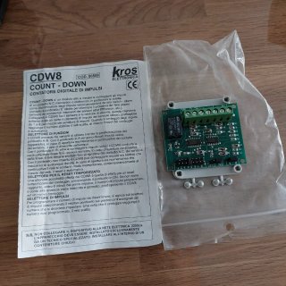 CDW8 Kros Elettronica Contatore Digitale Impulsi