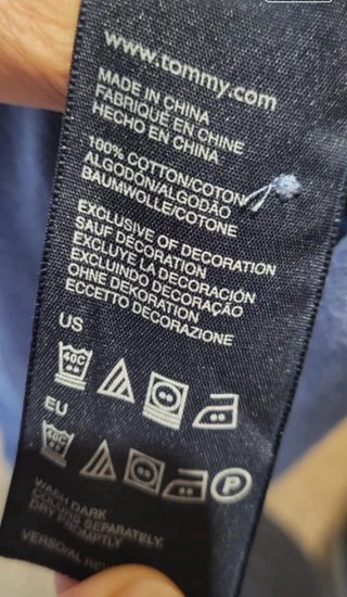 Polo Tommy Hilfiger Azul