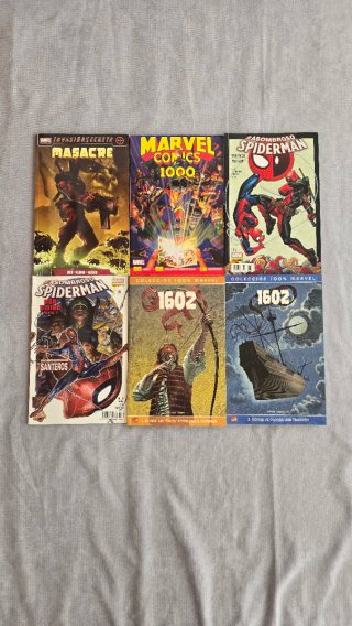 Lote 6 comics MARVEL
