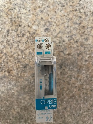 Interruptor horario analógico ORBIS UNO D