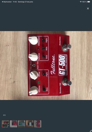 Pedal Guitarra Fulltone GT-500