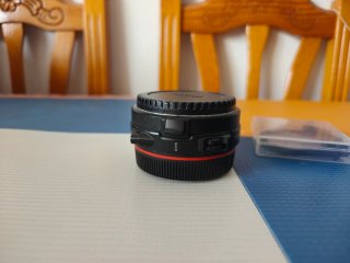 Meike EF-EOS R con filtro Drop-in